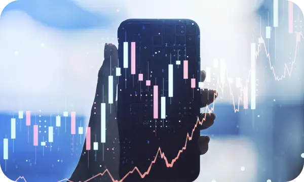 trading on phone